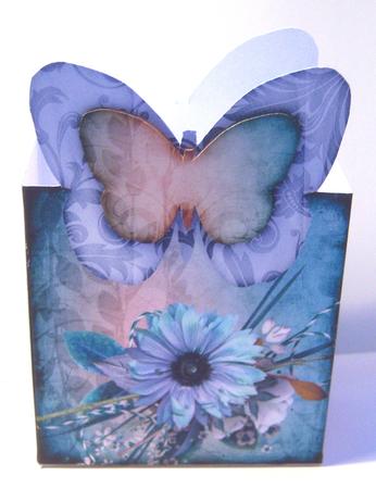Butterfly - Shape Pinchbag 126 by Katie Silver