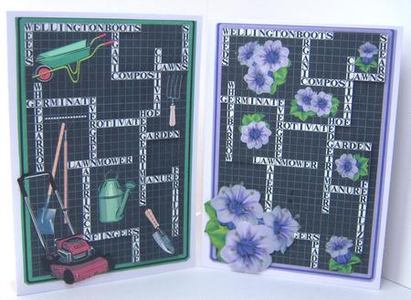 His N Hers Gardening Crossword by Katie Silver