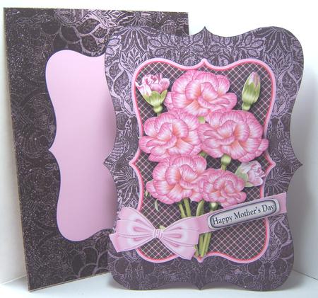 Floral Bracket Card Kit, Mother's Day, Birthday by Katie Silver