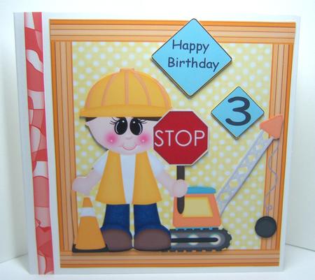 Builder Boy 8x8 by Katie Silver