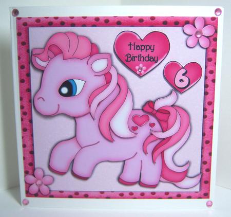 My Little Pink Pony 8x8 Mini Kit by Katie Silver