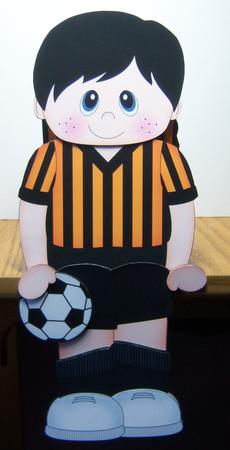 3D on the Shelf Card Kit - Little Footballer Dean by Katie Silver