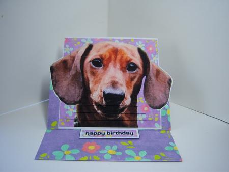 Painted Lilac Floral Backing Paper by Katie Silver