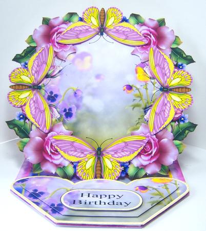 Spring Rose and Butterfly Easel Mini Kit by Katie Silver