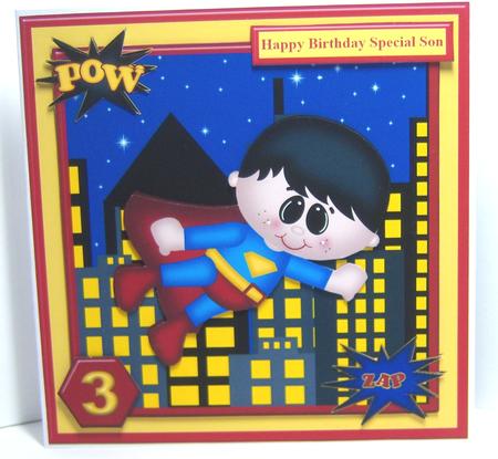 Super Hero Birthday Boy Mini Kit - Ages 3-10 by Katie Silver