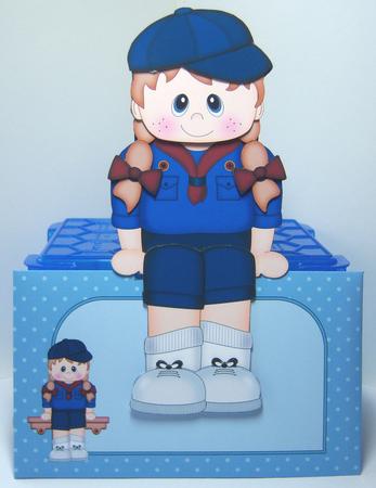 3D on the Shelf Card Kit - Girl Guide Steph by Katie Silver