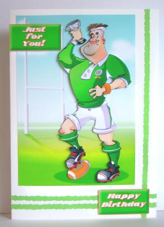 Rugby Dude Ireland. by Katie Silver