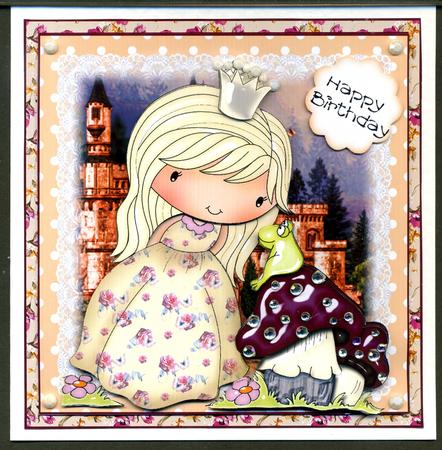 Penny's Prince Card Front Kit by Katie Silver