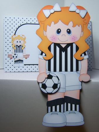 3D on the Shelf Card Kit - Little Footballer Hope by Katie Silver