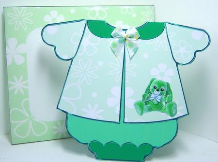 Romper Suit Green by Katie Silver
