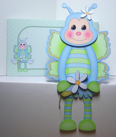 3D on the Shelf Card Kit - Mist the Butterfly by Katie Silver