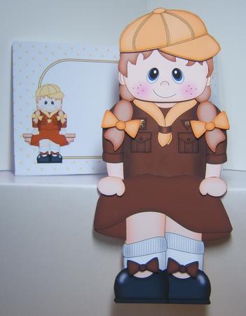 3D on the Shelf Card Kit - Brownie Kelly by Katie Silver
