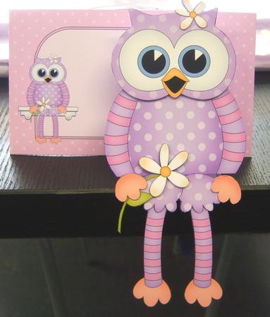 3D on the Shelf Card Kit - Little Hoot Owl by Katie Silver