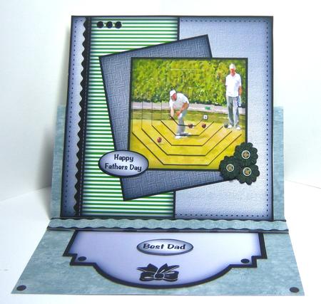 Lawnbowling with a Friend Mk by Katie Silver