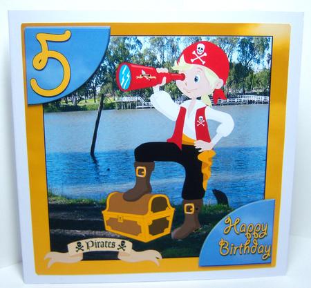 Happy Birthday- Pirate 5,6,7 Yrs by Katie Silver