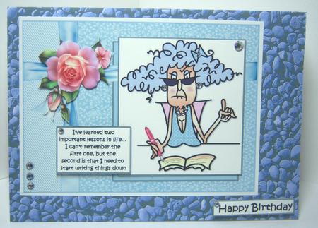Stella Has Learned a Thing or Two Quick Card by Katie Silver