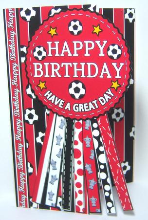 Afc Bournemouth Rosette Over Edge All Ages Birthday Father's by Katie Silver