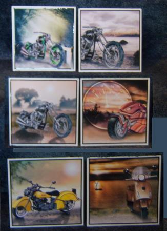 Motorbike 8x8 Papers by Katie Silver