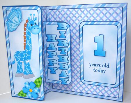 Fbp Blue Giraffe Ages 1,2 & 3 by Katie Silver