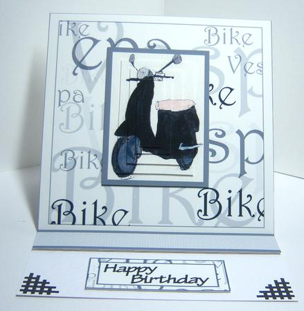 My Vespa Quick Card by Katie Silver