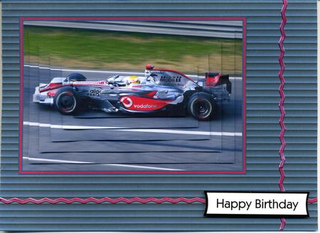 Formula 1 Racing Car (1) by Katie Silver