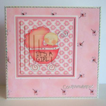 Spring Flowers and Lace Matching Backing Paper by Katie Silver
