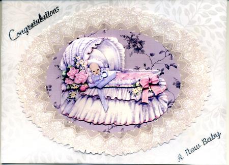 Baby in Cradle #2 by Katie Silver