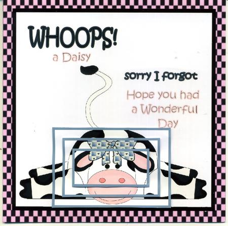 Whoops a Daisy - Belated Birthday by Katie Silver