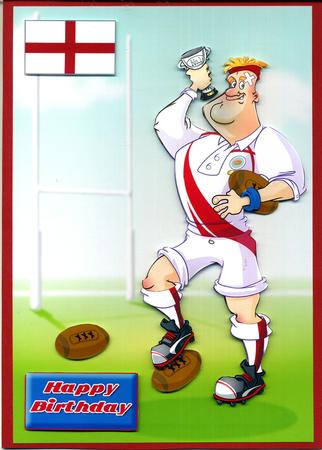 Rugby Dude England. by Katie Silver