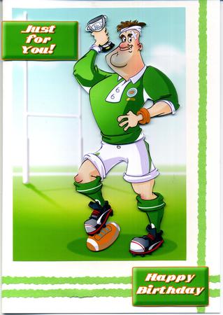 Rugby Dude Wales. by Katie Silver