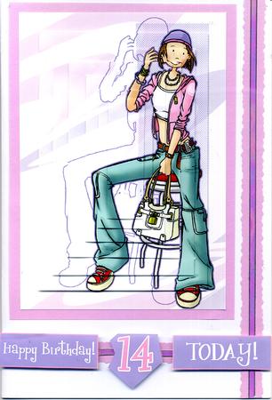 13,14,15,16 Teenage Girl Chilling Pyramid. by Katie Silver