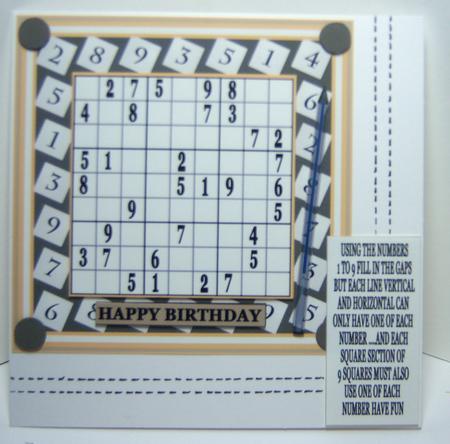 Sudoku 1 Minikit by Katie Silver