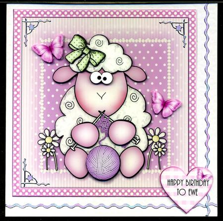 Knitting Sheep Mini Kit by Katie Silver