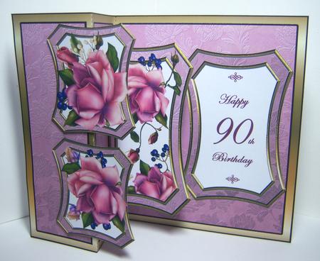 Fbp Rosey Pink 90th Birthday by Katie Silver