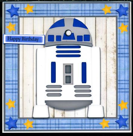 R2d2 8x8 by Katie Silver