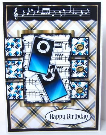 Rectangle Sketch Card - Mp3 Players by Katie Silver