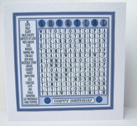 Wordsearch Musicals by Katie Silver