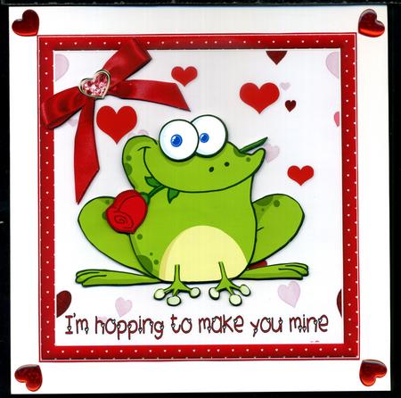 I'm Hopping to Make You Mine Valentine by Katie Silver