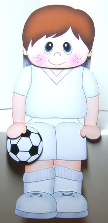 3D on the Shelf Card Kit - Little Footballer Lewie by Katie Silver