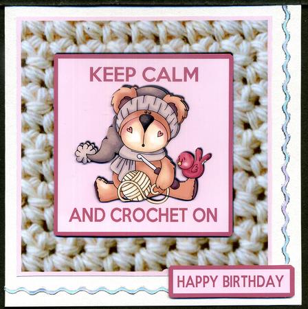 Keep Calm and Crochet On by Katie Silver