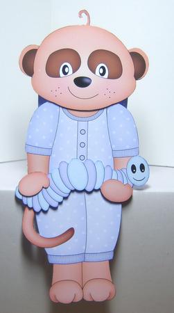 3D on the Shelf Card Kit - Cute Little Baby Meerkat Dmitry by Katie Silver