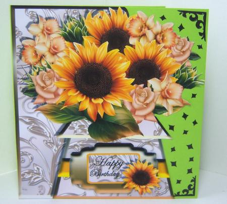 Hand-tied Bouquet - Sunshine Selection - Over the Edge by Katie Silver