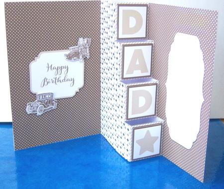 4-step Pop Up Fathers Day Card by Katie Silver