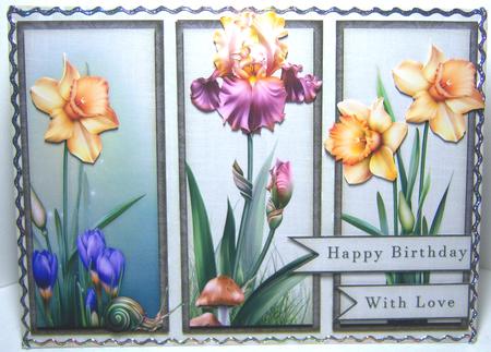 Beautiful Flowers Card by Katie Silver