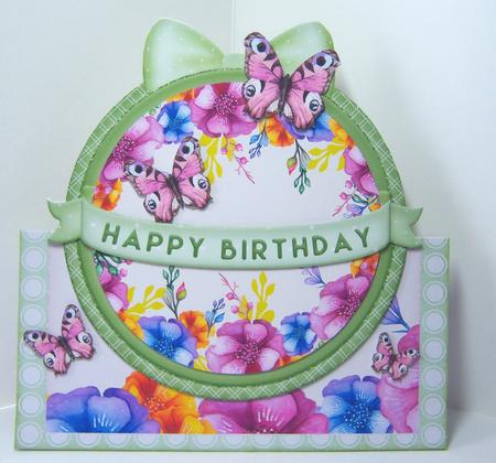 Over the Top Card Flower Soft Color 832 by Katie Silver