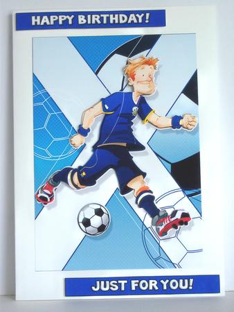 Football Dude Scotland. by Katie Silver