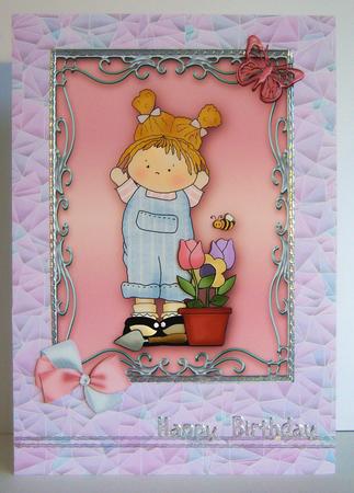 Mosaic Background Paper 11 by Katie Silver