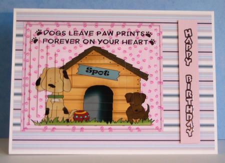 Blue Flutterby Fairy Background 3 Mix N Match by Katie Silver