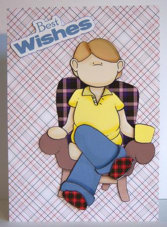 Well Plaid Christmas Paper 12 by Katie Silver