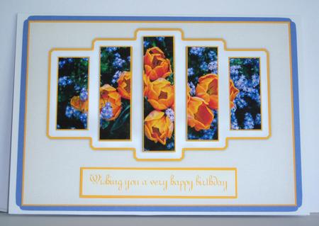 Brand New Floral Pyramid Panel Card Kit by Katie Silver